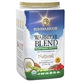 Sunwarrior - Warrior Blend, Raw, Plant-Based Protein, Natural, 40 Servings (2.2 lbs) (FFP)