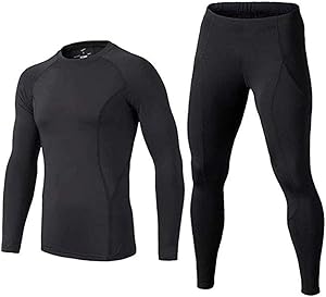 BUYKUD Men’s Long Sleeve Base Layer