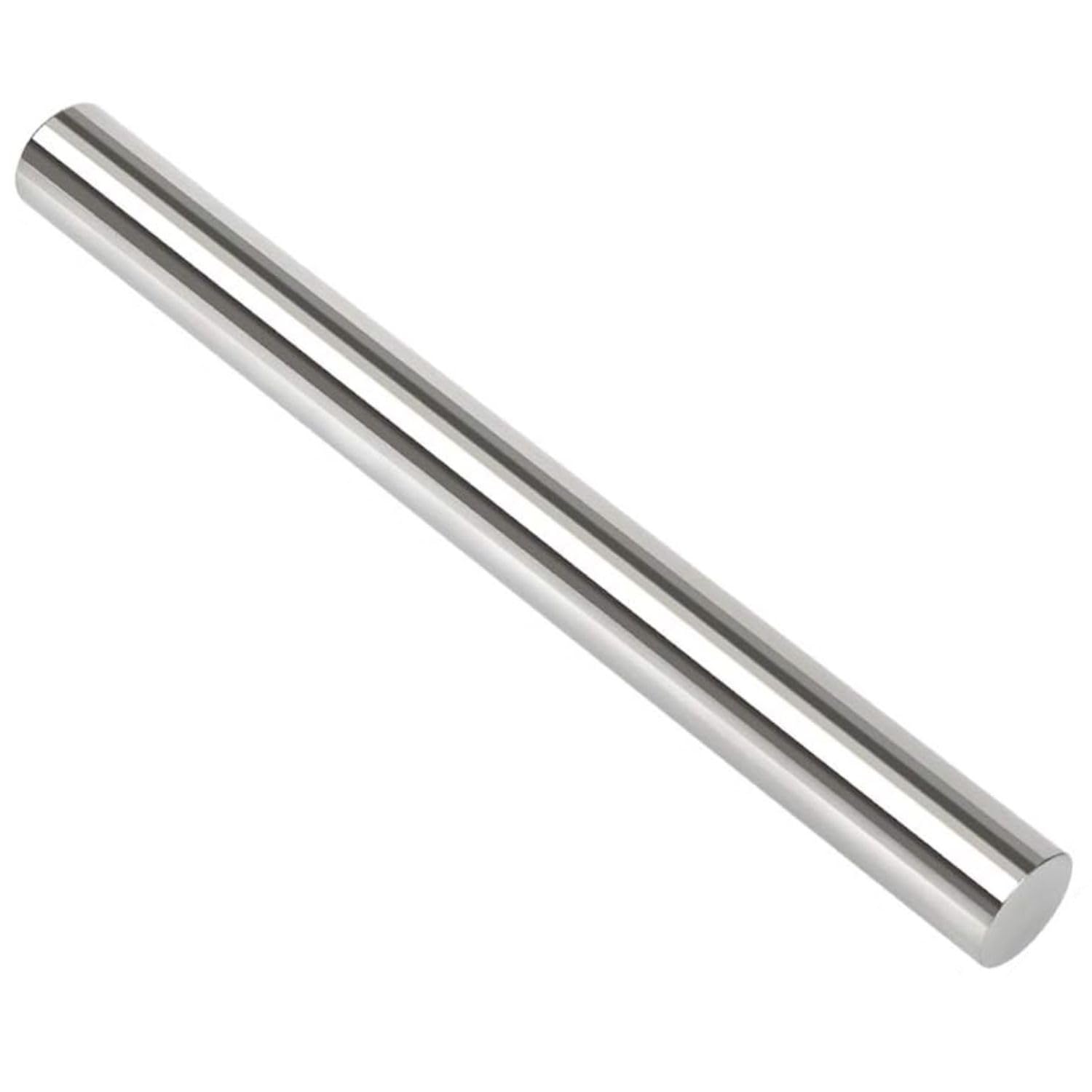 40 cm Stainless Steel Rolling Pin Non-Stick Metal Rolling Pin for Dough, 17 inches Professional Dough Roller Pin for Baking Cookie Chapati Pastry Pizza Pie Crust(3.8 cm/1.5 inches in Diameter)