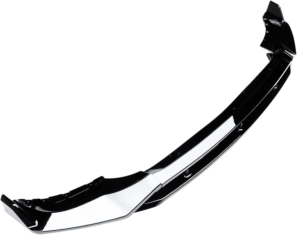NINTE Front Lip for 2019-2023 BMW G05 X5 M Sport ABS Gloss Black Painted Front Bumper Lower Valance Chin Lip Spoiler (4pc Set)