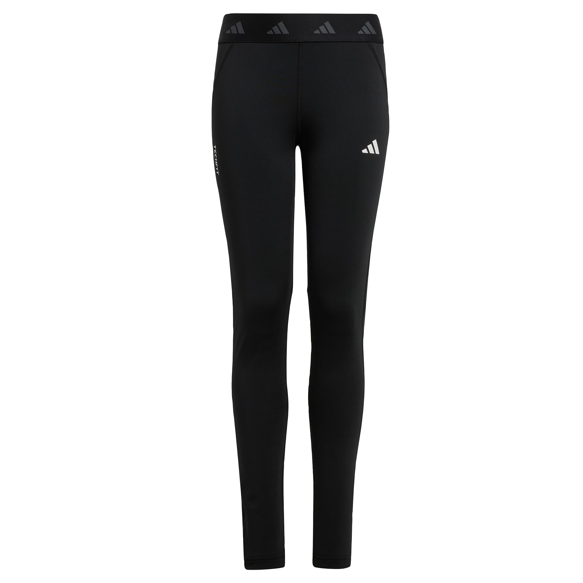 Adidas Unisex Kids Noir Children's Leggings Techfit