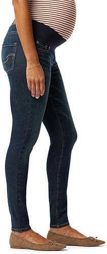 Miniatura 2 de Signature by Levi Strauss  Co Gold Label Womens Maternity Baby Bump Skinny Jeans Azul Laguna sin agua, Frosty Lakes, Noir - Sin agua