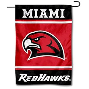 Miami Redhawks Garden Banner Flag