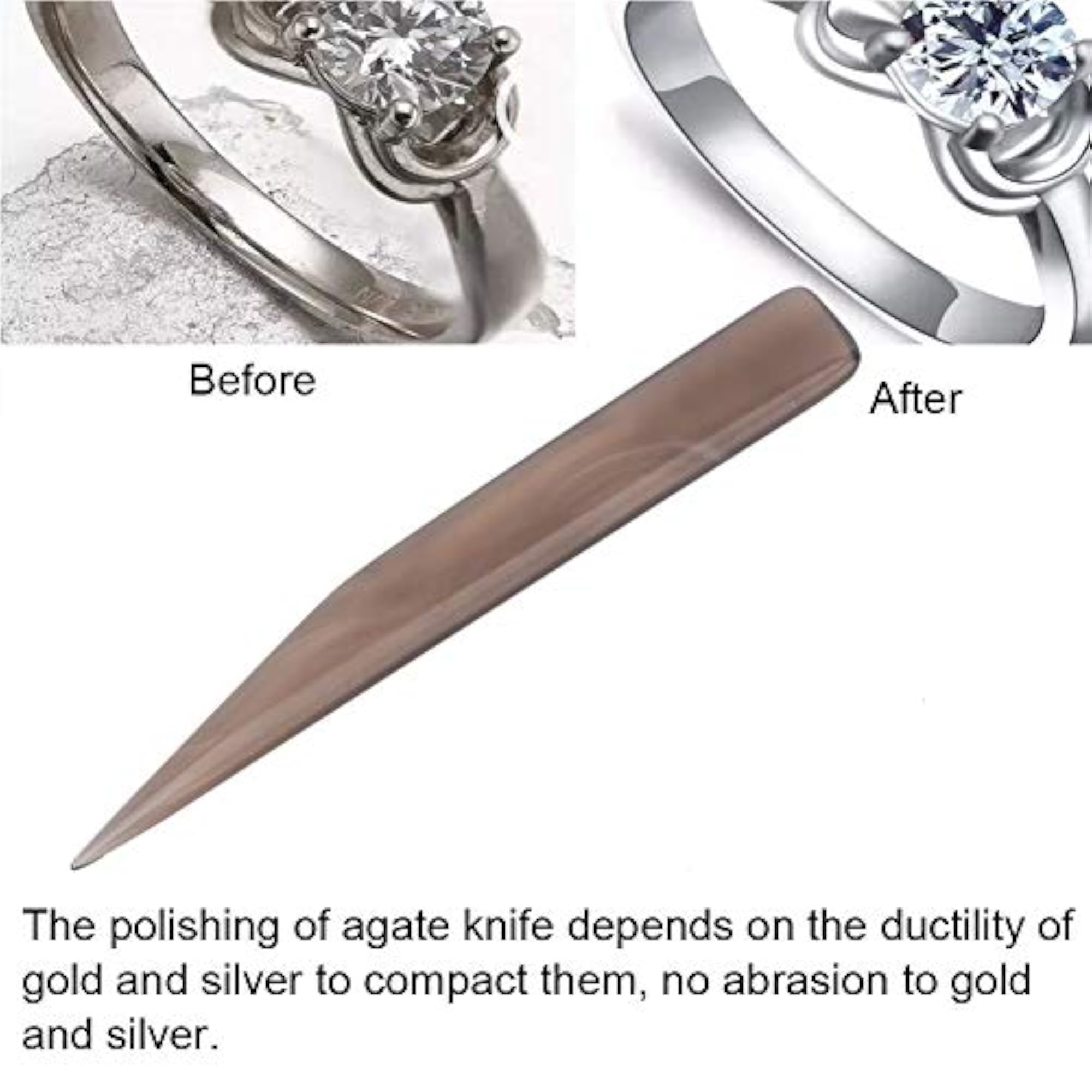 Jewelry Burnishing Knife for Silver and Copper