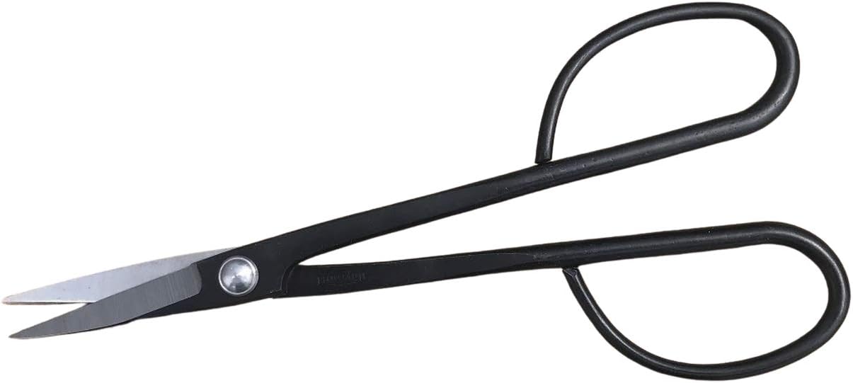 Tinyroots Carbon Steel Bonsai Shear - Also Known as The Hasami Shear, They're Great Pruning Shears for Defoliating or Cutting Smaller Branches with Ease, Tree Trimming Scissors…