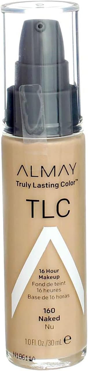 Almay TLC Truly Lasting Color 16 Hour Makeup, Naked 03 [160] 1 oz