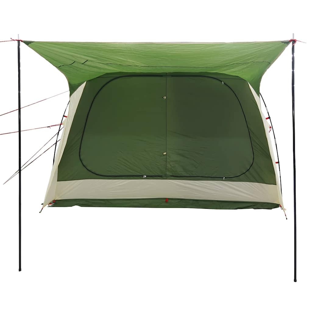 Tente de Voiture Imperméable Vert Polyester,Abri de Camping avec Double Entrée,Tente de Toit pour Voiture et Tentes Familiale,Compatible avec la Plupart des Véhicules,403x325x209cm