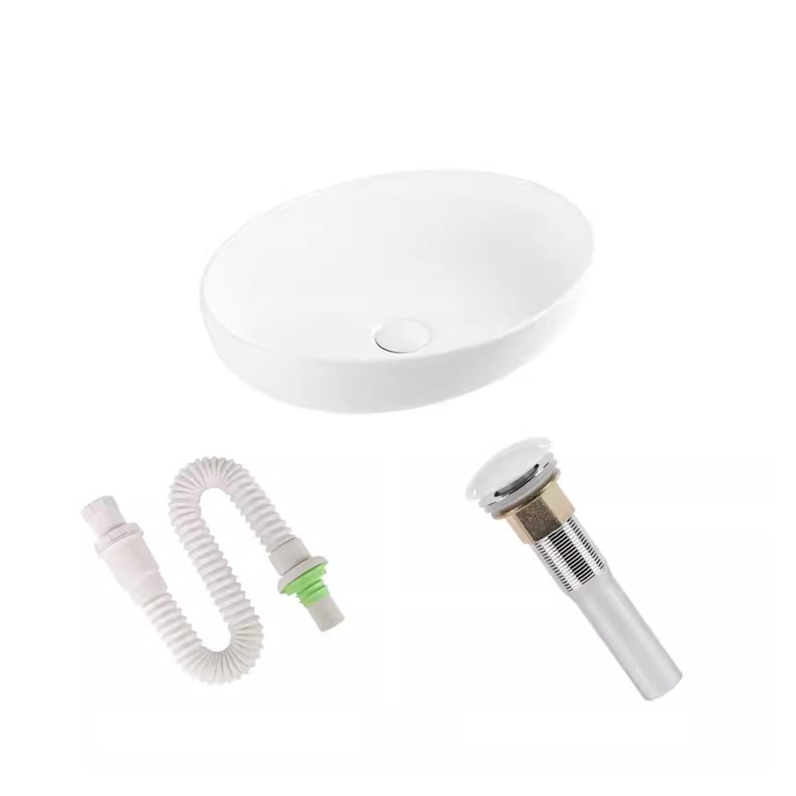 HTTGDGDH Bathroom Sink Countertop Basin Nordic Oval Washbasin Bathroom Ceramic Household Washbasin Balcony Wash Art Basin Bathroom Vessel Sinks,A