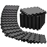 Ultrasport Suelo Gimnasio Caucho Extra Grueso - Tatami Suelo Goma EVA Puzzle, Gym Mat 18 Piezas