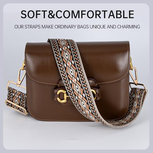 Image of Purse Straps Replacement Crossbody Wide Bag Strap for Purses Adjustable Shoulder Straps for Women Bags
