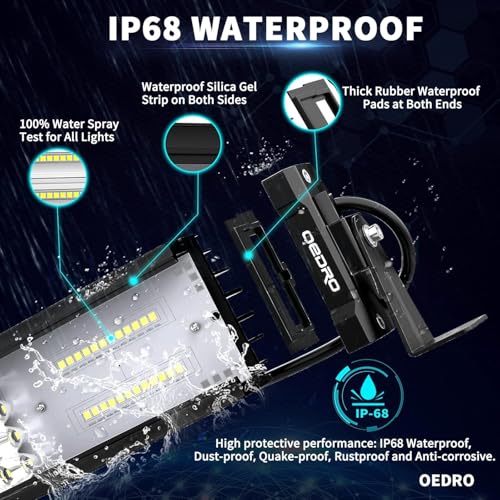 Image of OEDRO LED Light Bar 22 Inch 520W 36400LM Quad-Row Spot Flood Combo