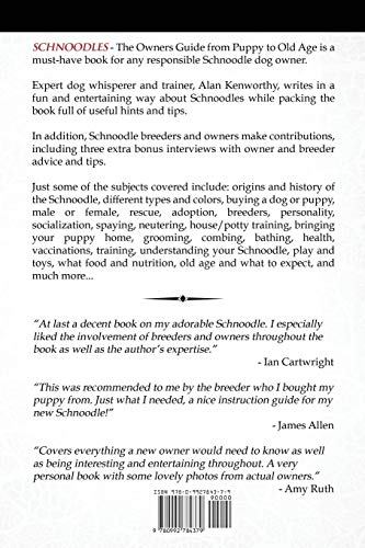 Schnoodles - The Owners Guide from Puppy to Old Age - Choosing, Caring for, Grooming, Health, Training and Understanding Your Schnoodle Dog image 4