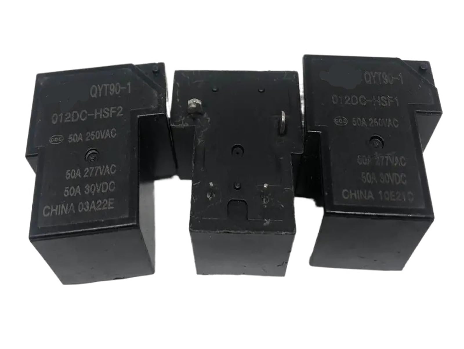 Relais 12V 50A NISZA QYT90-1 à 4 broches haute capacité de commutation continue