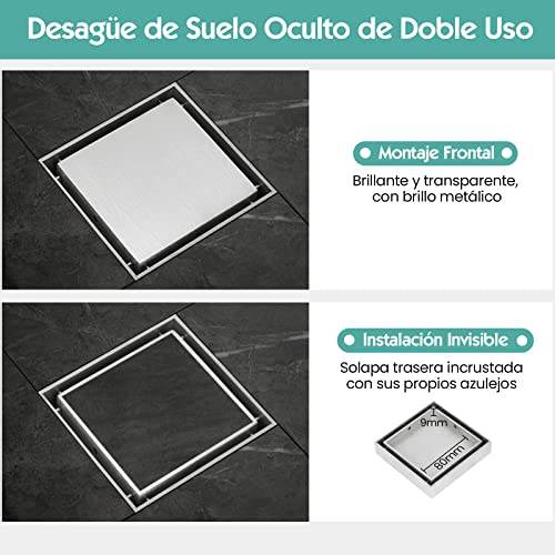 Coladera de 3 pulgadas Marca HEEDU (2)