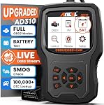 ANCEL AD530 Professional OBD2 Scanner Code Reader for Vehicle with Battery Test Engine Check Scan Live Data Car Diagnostic Tool All-in-One OBD 2 Function and Graphing Battery Status (Upgraded AD310)