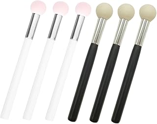 Juego de 6 brochas de maquillaje de cabeza de...