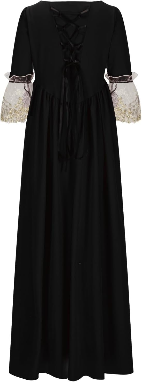 Renaissance Dress Women 18th Century Rococo Ball Gown Vintage Medieval Queen Victorian Dresses Masquerade Costumes