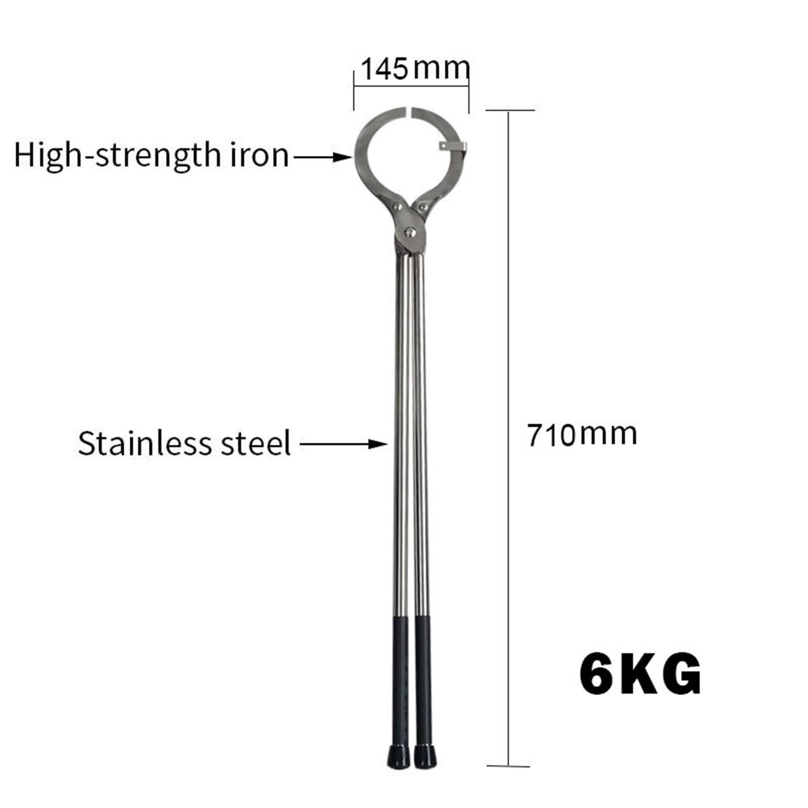6 kg Edelstahl-Gießzange for Aufnehmen von Graphittiegeln, passend for Schmelzmaschinen, Schmuckherstellungswerkzeuge