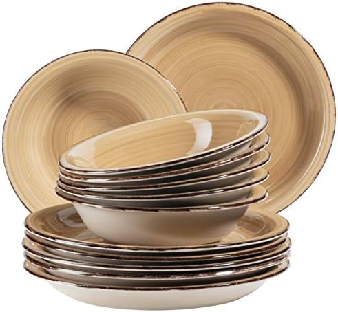 Cosy & Trendy 8819139 Tafelservies PUNTO, 18-delig, voor 6
