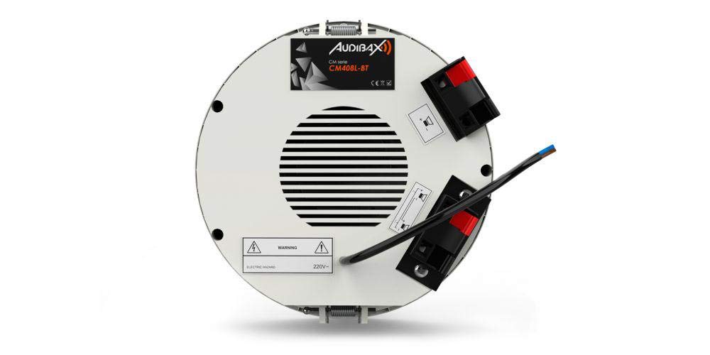 Audibax CM408L-BT Altoparlanti Soffitto Bluetooth 40W 5 Pollici Amplificatore Integrato Attivo Passivo