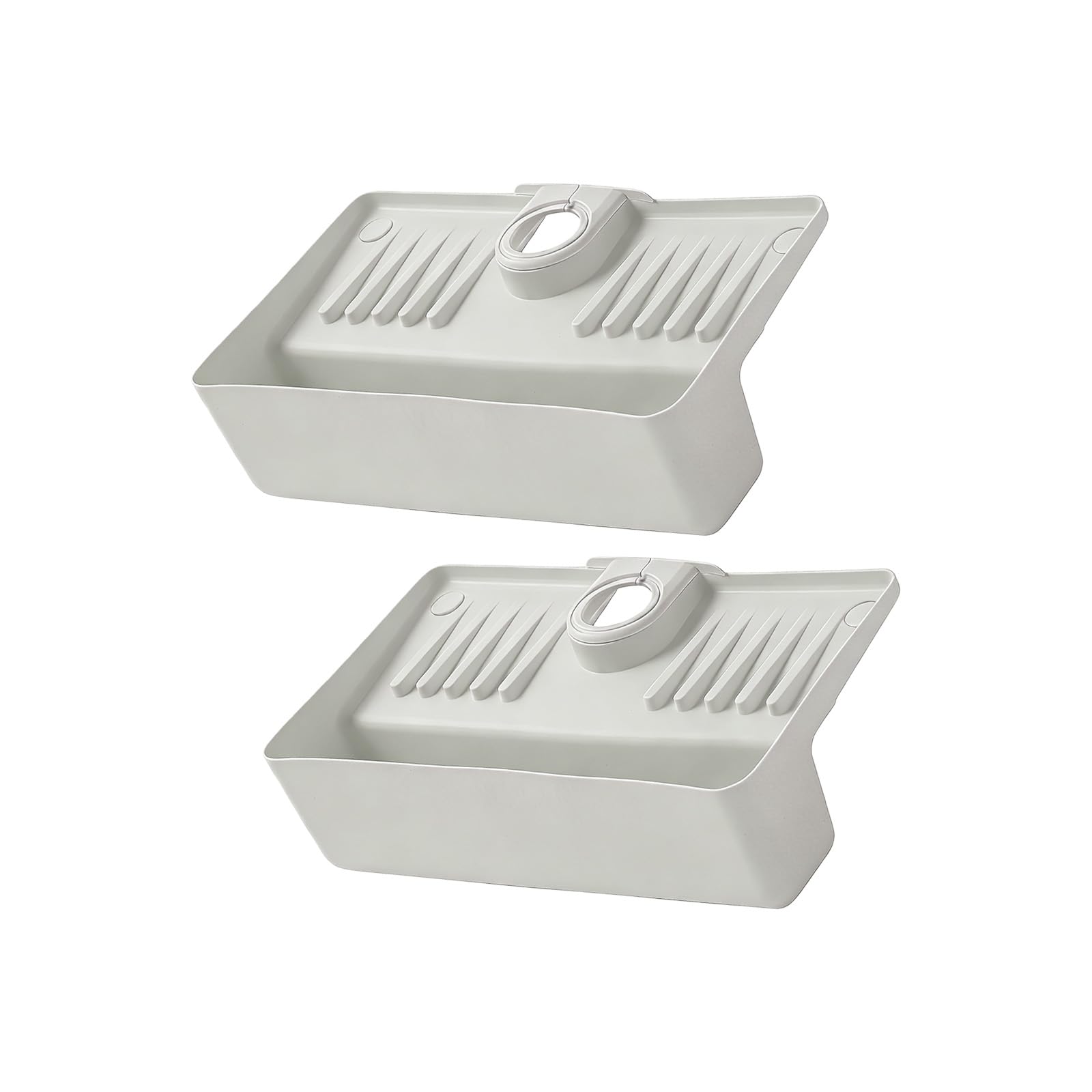 ZBIianxer Commercial Faucet Drying Rack Restaurants Cafes Kitchen Tool Organizers Suitable for Keep Work Area Clean and Tidy Storage Tray