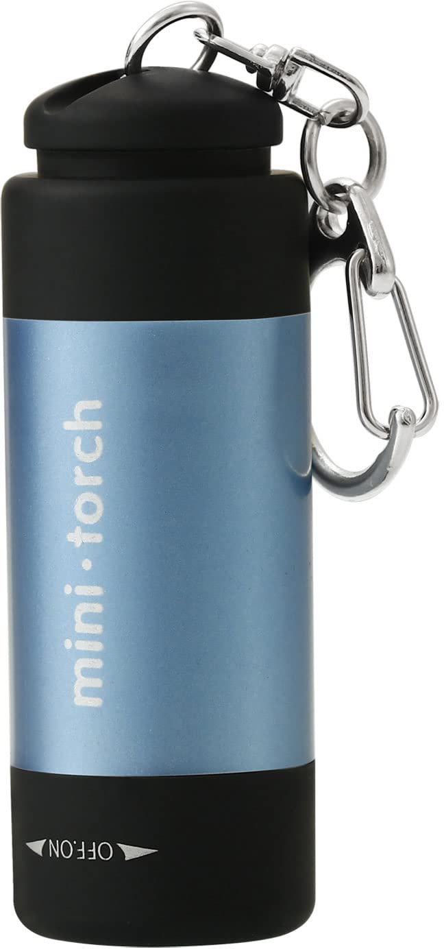 King Of Flash Blue Usb Rechargeable Led Flashlight Torch, Mini Pocket Keychain Lamp Portable For Camping, Hiking, Fishing, Travelling, Outdoor Emergency