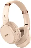 Fone de ouvido, Conexão Bluetooth 5.0, 150mW, Concha almofadada, PFO01BTG, Rose gold, Philco