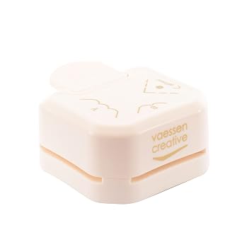 Vaessen Creative 3-in-1 Corner Cutter Tag Punch - Scalloped