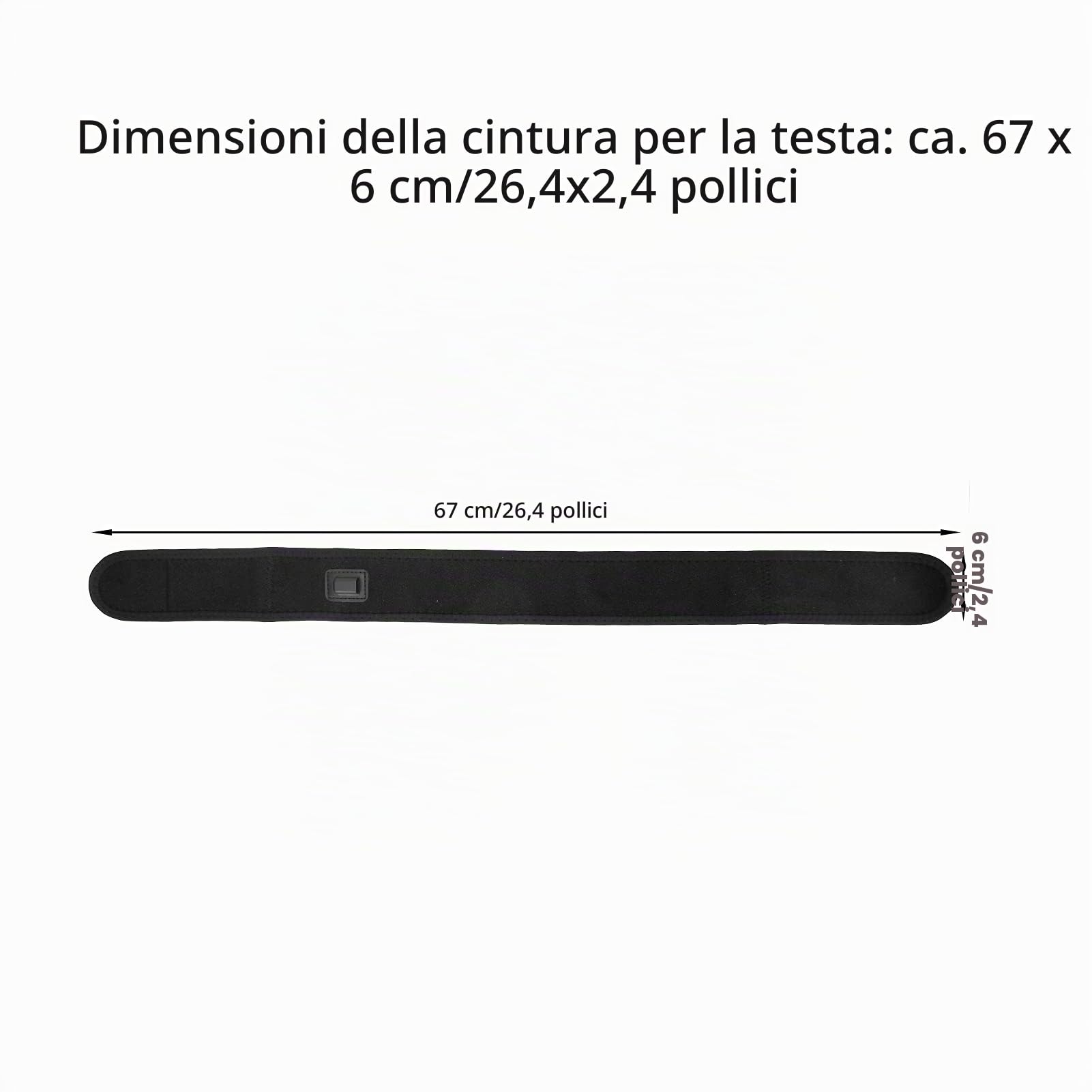Fascia per la Testa Riscaldata, Pad Riscaldante USB Elettrico 5 V per Collo e Testa, Fascia Riscaldata con Regolazione della Temperatura a 3 Marce per Alleviare L'emicrania, Mal di Testa Tension