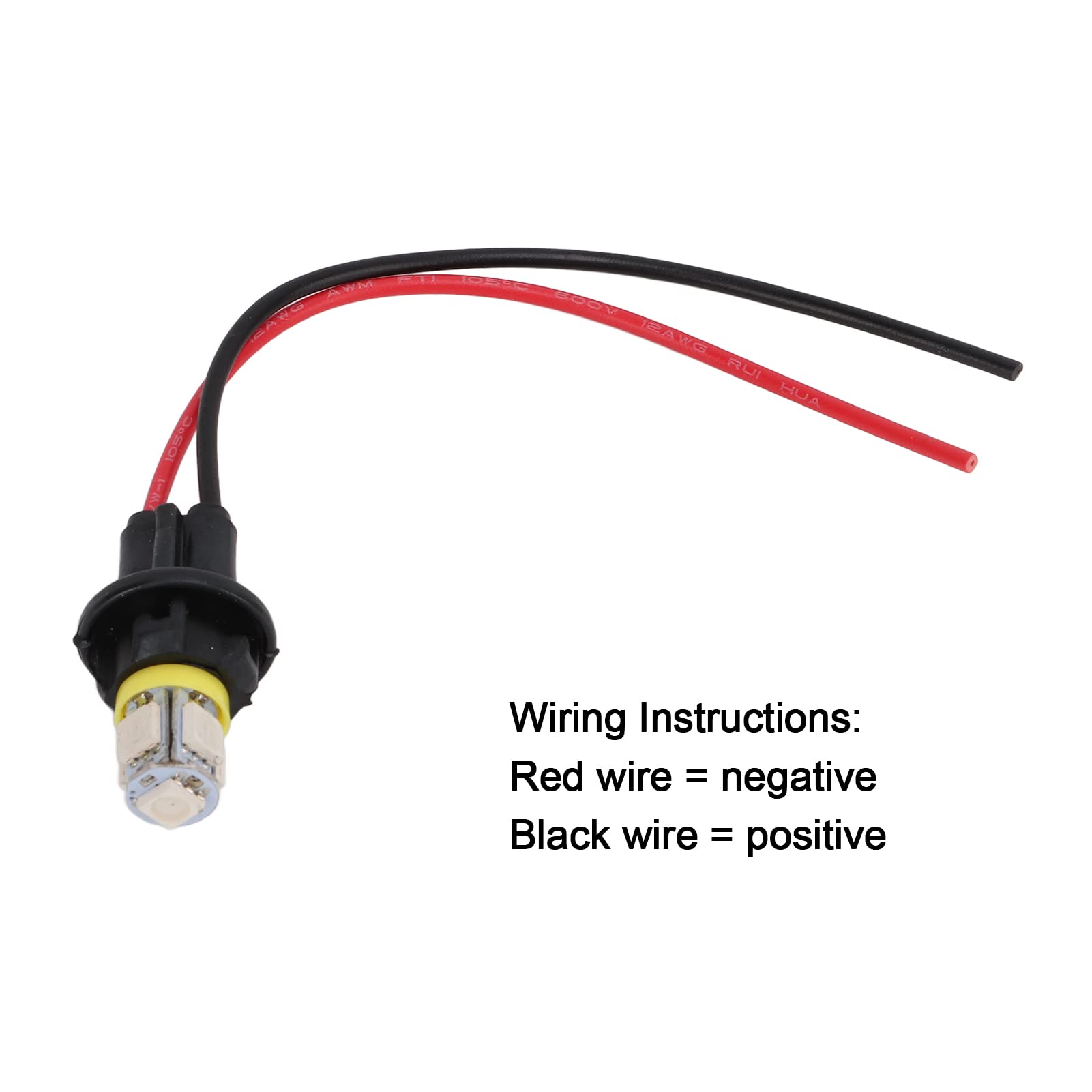 Qiilu Luci sul Tetto della Cabina 5 Set Luci Tetto per Camion LED Luci di Ingombro sul Tetto della Cabina a LED Luci di Posizione per Auto Luce Superiore con Lente fumé e Luce Ambra per Camion e