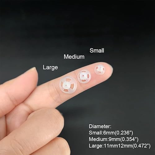 Miniatura 3 de (3 pares) Amplificador auditivo con punta abierta para los oídos (S+M+L (1 pares cada uno))