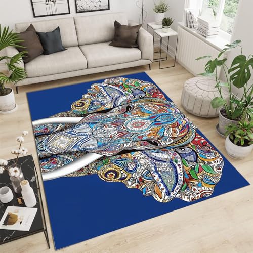 Tapis de salon bohème antidérapant pour sécuriser et adoucir vos sols