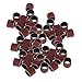 Produktbild D DOLITY 50 Nail Art Ersatz Schleifbänder Schleifkappen Schleifhülsen - 60 Körnung 12x13mm