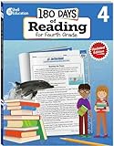 180 Days™: Reading for 4th Grade 2nd Edition Practice Workbook for Classroom and Home, Cool and Fun Practice Created by Teachers (180 Days of Practice)