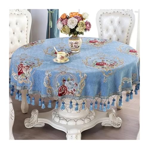 Nappe en dentelle de qualité supérieure avec franges Color3