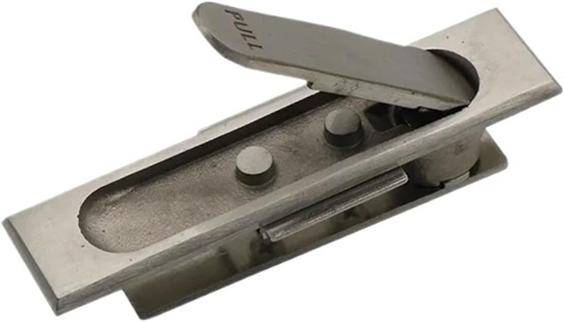Switchgear Flat Lock Distribution Box Cabinet Door 304 Stainless Steel 1Pcs