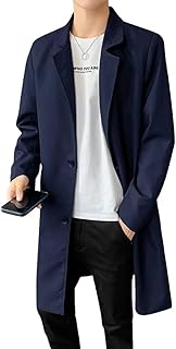 [KOGARASI] コート メンズ ロングジャケット トレンチコート 春秋服 冬用 アウター スリム 薄手 厚手 テーラードカラー ビジネス カジュアル 紳士服 大きいサイズ 男女兼用