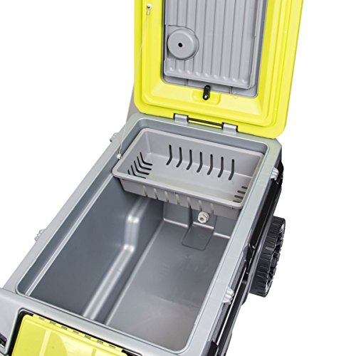 Igloo Trailmate Journey 70 Qt Cooler , Charcoal/Acid Green/Chrome #TOP7