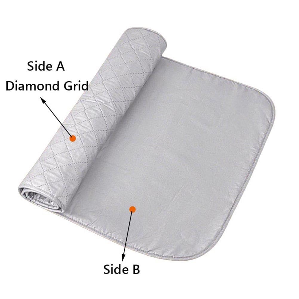 80x140cm Telo for Stirare Sul Tavolo Tappetino Da Stiro Termico E Antiscivolo Con 3 Strati Isolanti Coperta Da Stiro Portatile for Stiratura A Vapore E Uso Domestico(80x140cm)