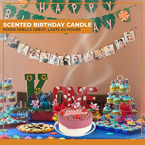 Happy Birthday Gift Cake Candle - Beautiful Cute Cool 10 Oz Bday Scented Candle ~ Looks Like A Real Cake ~ Presented In A Stylish Gift Box ~ 100% Soy Wax (Does Not Include Glass Tray) #TOP6