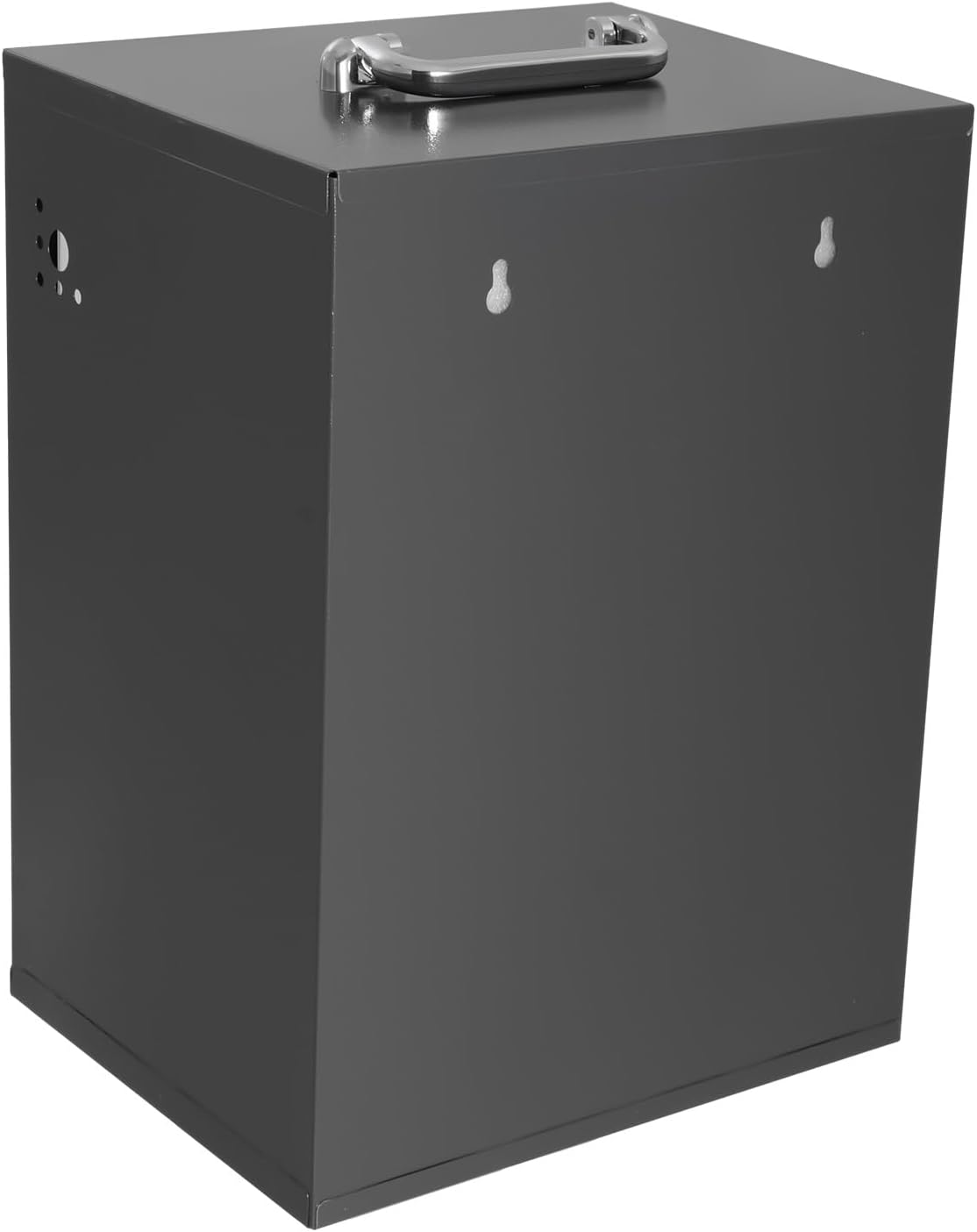 Cell Phones Storage Cabinet, 10.63*8.27*14.57In 24 Slots Phone Locker Steel Pocket Chart Cell Phones Storage Cabinet Wall-Mounted Cell Phones Storage Box w/Keypad lock for Fitness Schools Colleges