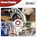 Klabb 10 Feet Dust Collection Hose Kit for Home and Shop Vacuums System with 6 Adapters of Woodworking Power Tool and Sander,Compatible with Multi-Brands Power Tool Adapter Set for Dust Collection