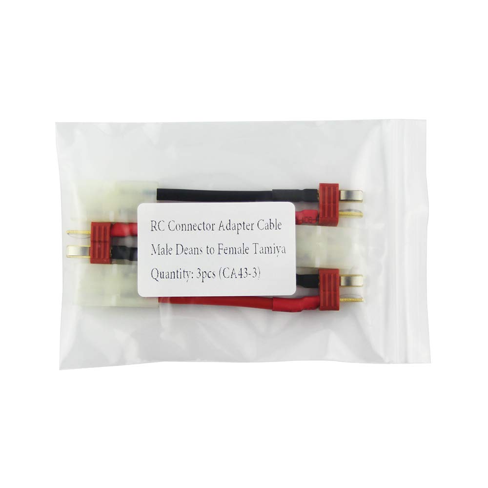 Adaptadores T-plug Ec3 Xt60 Con Cable Silicona 14 Awg 52 Pie | Envío gratis
