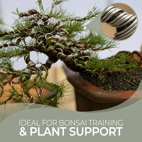 304 Edelstahldraht, 1 mm, 18 Gauge, 4 m, DIY-Handwerk, künstlerischer Draht für Schmuckherstellung, Bailing, Modellierung und Bonsai-Training, rostbeständiger und langlebiger Basteldraht in