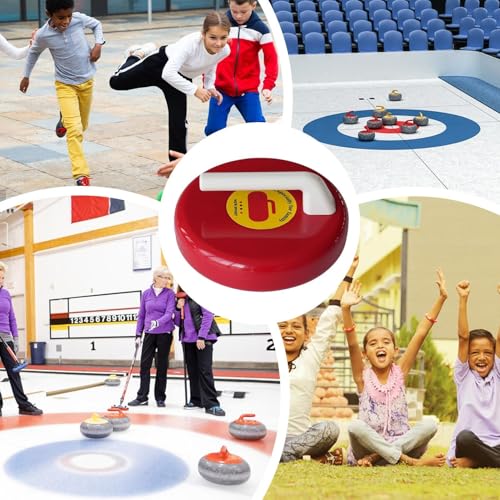 Jeu de curling de bureau portable et compact pour enfants et adultes