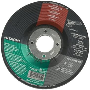 Hitachi 727735B5 60-Grit 7-Inch Flap Disc, 5-Piece