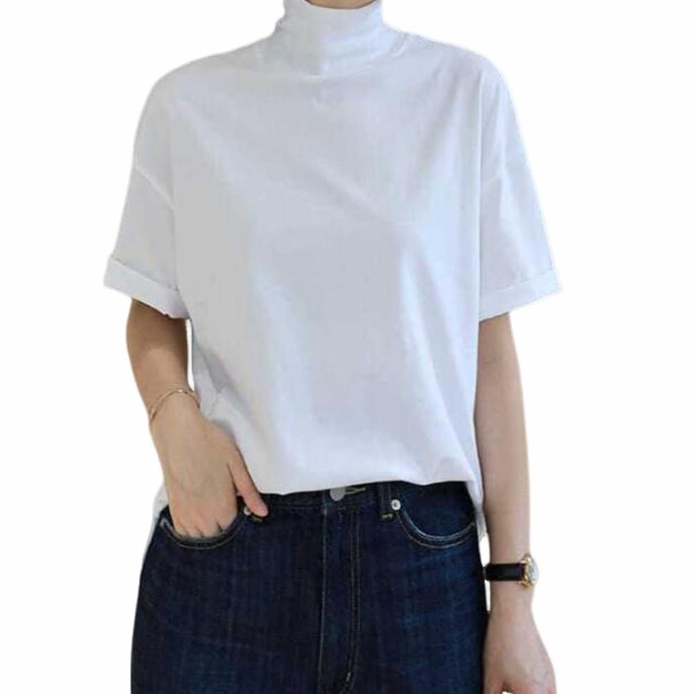 2025年春夏　レディースTFW 49 ハイネックティールシャツ 半袖 2025年春夏 レディースTFW 49 ハイネックティールシャツ 半袖