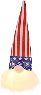 BESTOYARD 1Pc Boneca Do Dia Da Independência Boneca De Pelúcia Decoração De Mesa Bonecas Americanas Presentes Da Casa Dia Memorial Gnomos Dia Da Independência Decorações Para Casa Enfeite