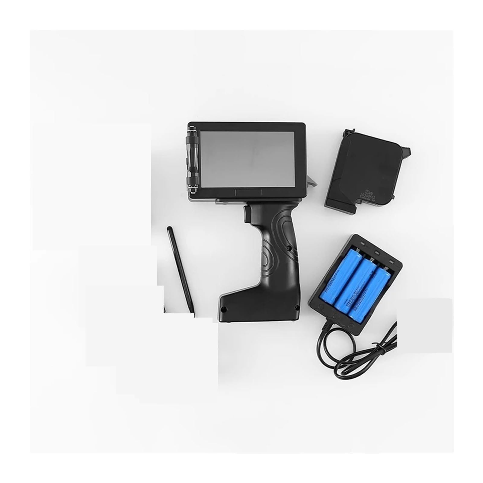Imprimante Portable, Imprimante à Jet d'encre Portable Code Barres QR Lot Numéro de série Variable Logo Image Étiquette Thermique