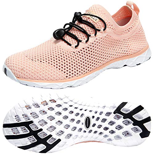 Image of Women's Quick Drying Aqua Water Shoes,3-Second Drainage & All-Terrain for Swimming,Hiking,Yoga